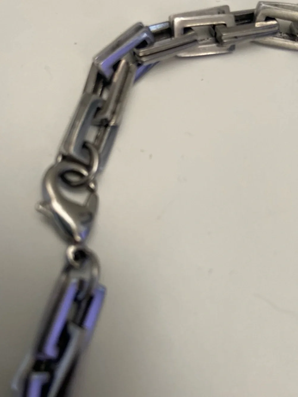 Men's Silver Chain Necklace - Modern Link Design